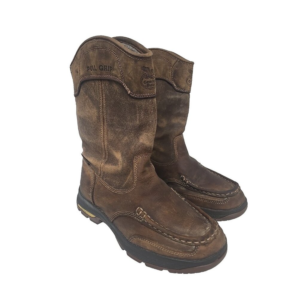 Georgia Boot Men's GB00549 Waterproof Superlyte Soft Toe 11" Wellington 8.5M